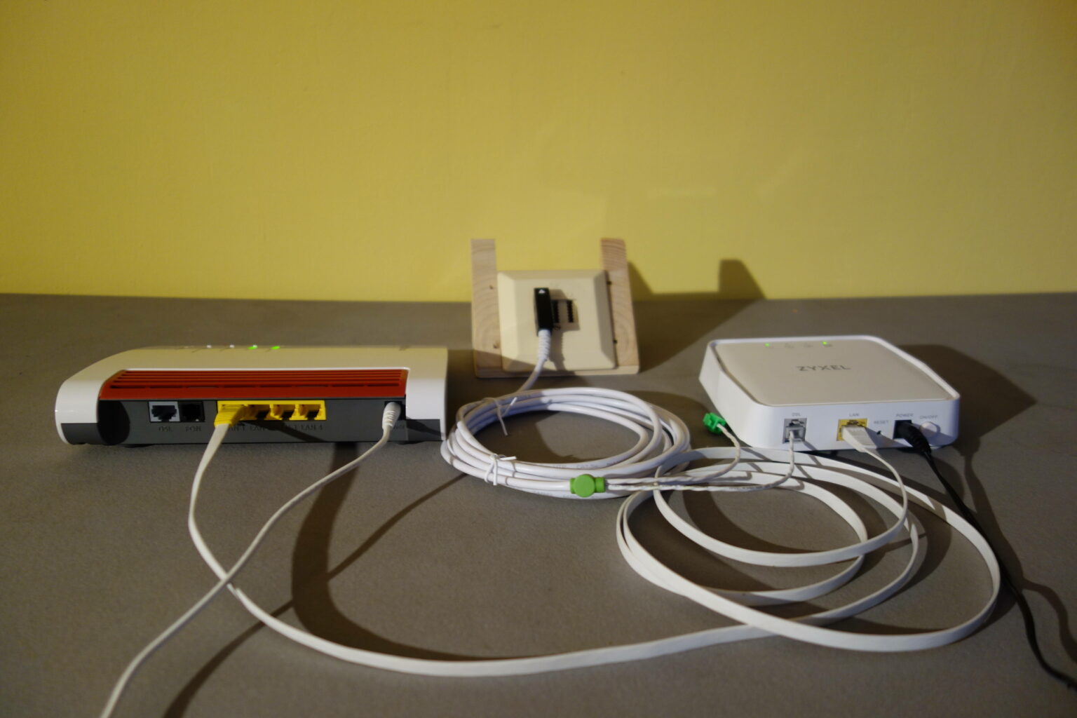 Zyxel VDSL Bonding Modem installieren fonira