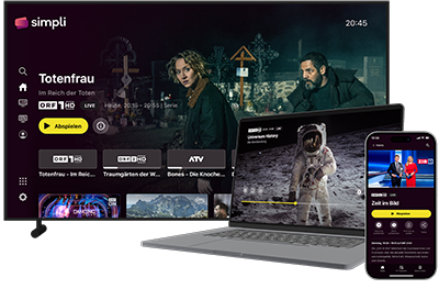 Features: Live-TV, Start-Stopp, 7 Tage Replay, Aufnehmen, Restart